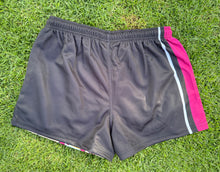 Load image into Gallery viewer, TITTIES &amp; BEER FOOTY SHORTS - PLUM
