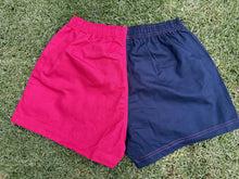 Load image into Gallery viewer, NTNT COTTON FOOTY SHORTS - Pink &amp; Navy
