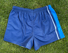 Load image into Gallery viewer, TITTIES &amp; BEER FOOTY SHORTS - BLUE
