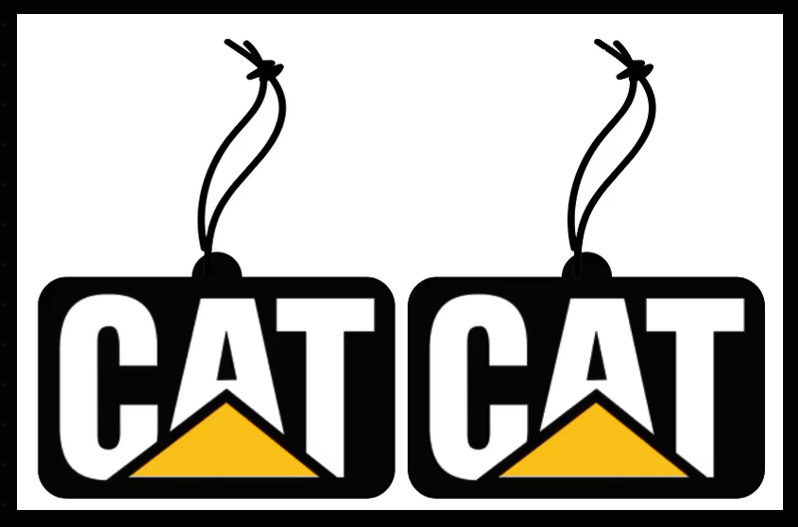 CATERPILLAR AIR FRESHENER - 4 PACK
