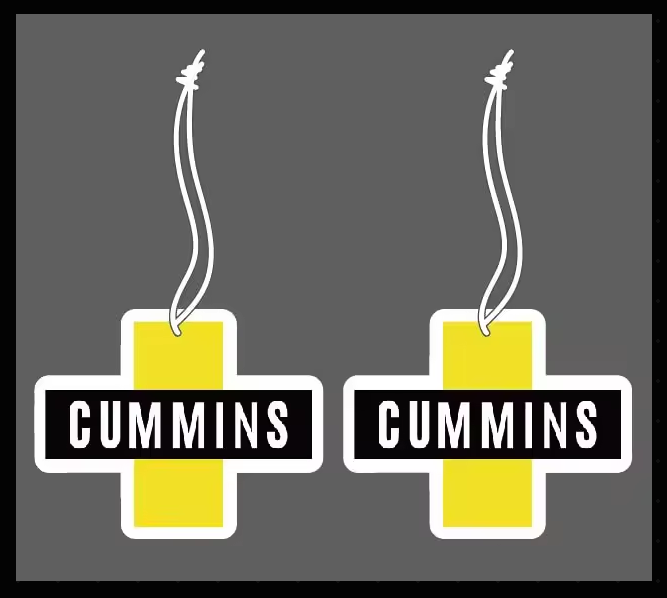 OLD SCHOOL CUMMINS AIR FRESHENER - 4 PACK