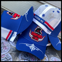 Load image into Gallery viewer, **ONLY 4 LEFT IN STOCK** TERRITORY TIME “Aussie As” BLUE HAT
