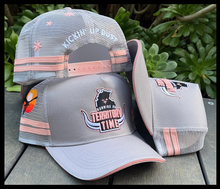 Load image into Gallery viewer, TERRITORY TIME &quot;Kickin Up Dust&quot; HAT - Pink Stripe
